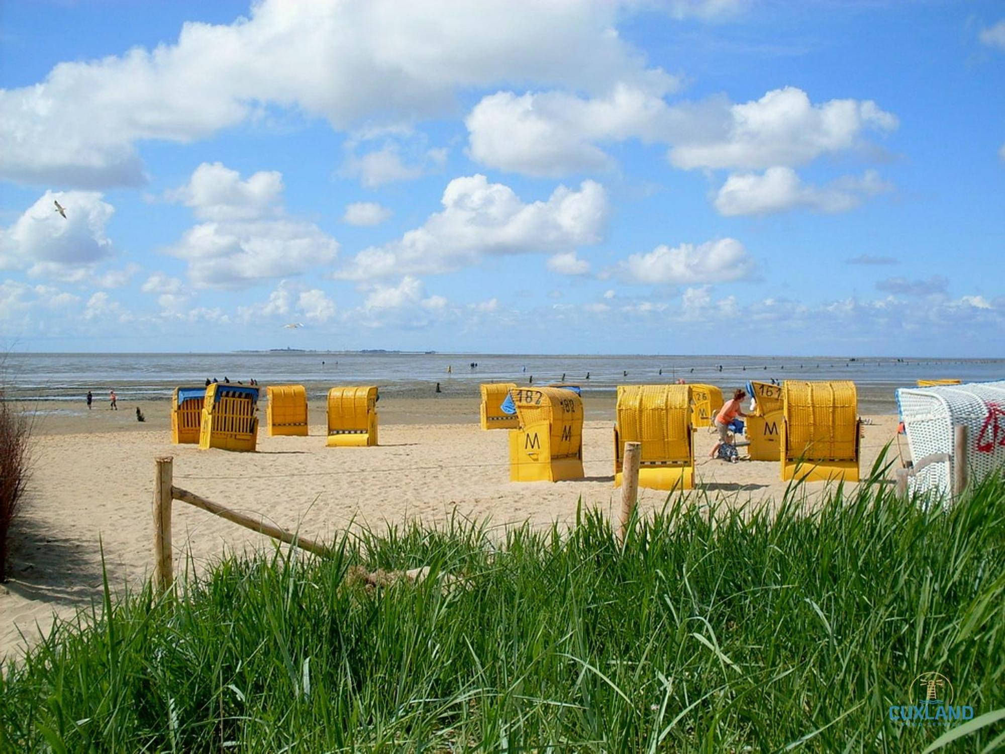 Urlaub in 1. Strandreihe Cuxhaven Exterior foto